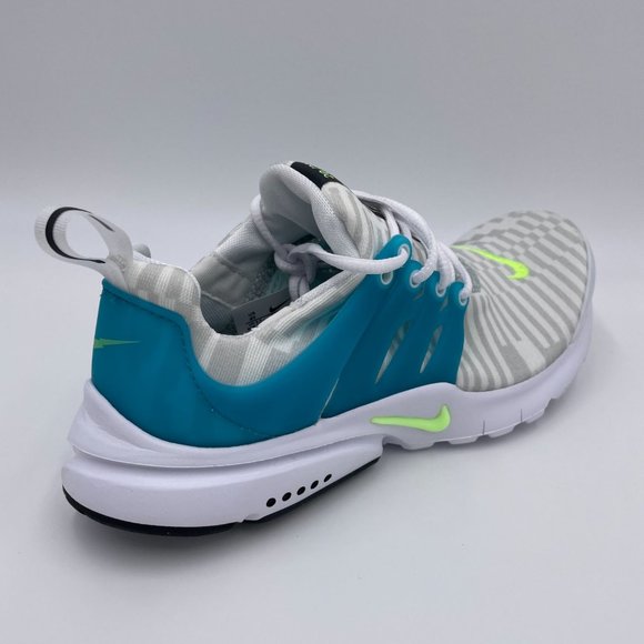 Nike Presto White / Aquamarine Womens Shoes - Picture 10 of 15